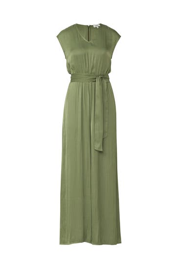 S.OLIVER Jumpsuit 7900_olivgrün Wide/ Loose Fit