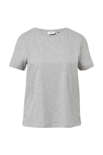 COMMA, T-Shirt 93W7_steingrau