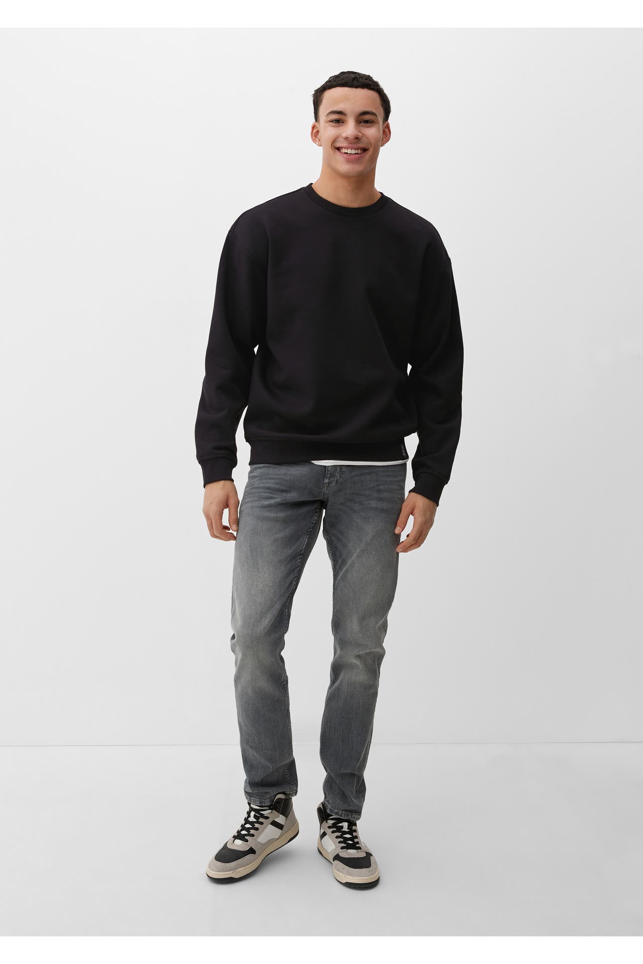 QS BY S.OLIVER Sweatshirt 99L0_schwarz, Bild 1