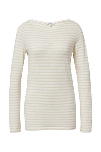 S.OLIVER Longsleeve 08G4_helles sand