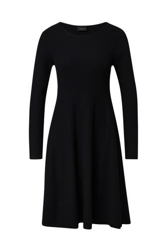 S.OLIVER Midikleid 9999_schwarz
