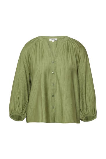 S.OLIVER Casual-Bluse 7900_olivgrün