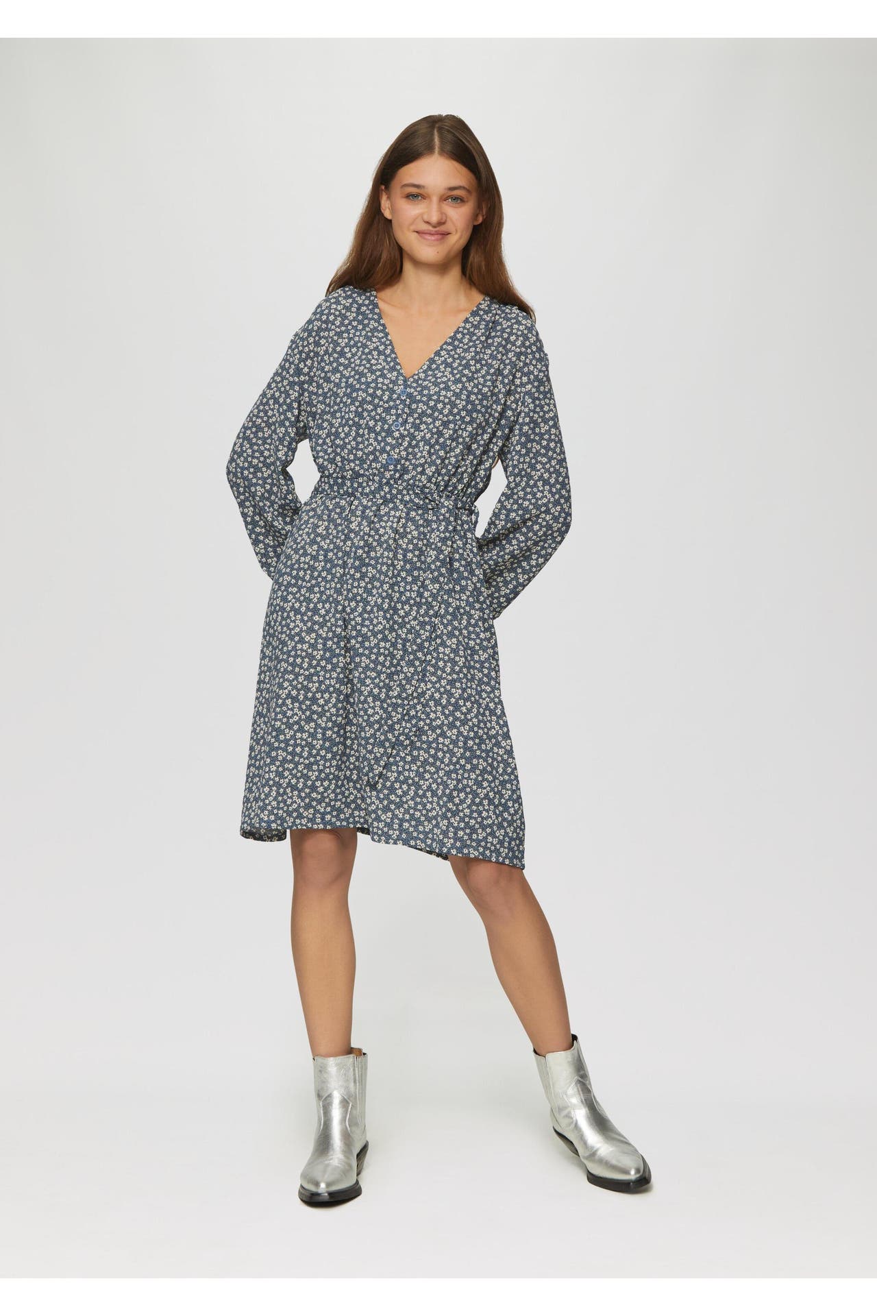 QS BY S.OLIVER Kleid 96A3_anthrazit, Bild 1
