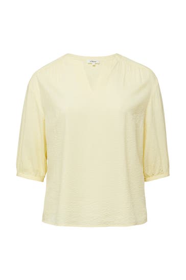 S.OLIVER Casual-Bluse 1015_gelb
