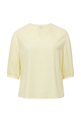 S.OLIVER Casual-Bluse 1015_gelb