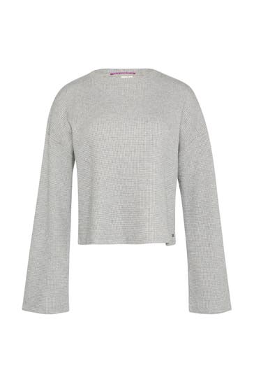 QS BY S.OLIVER Sweatshirt 9400_grau meliert