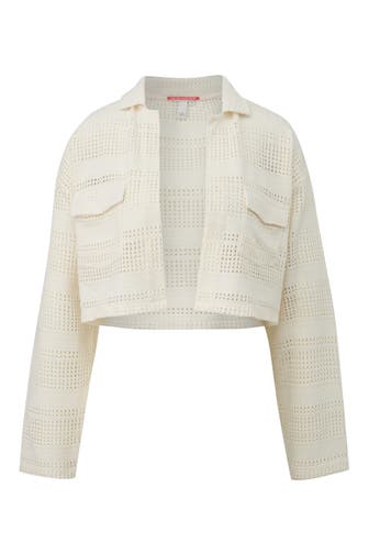 QS BY S.OLIVER Strickjacke 0300_wollweiß
