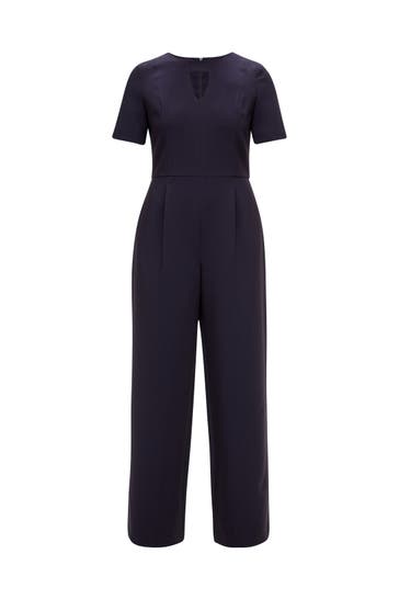 S.OLIVER Jumpsuit 5959_navy Tapered