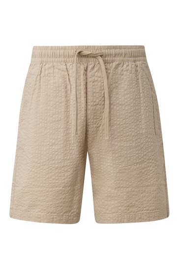 QS BY S.OLIVER Short 9306_helles beige Tapered
