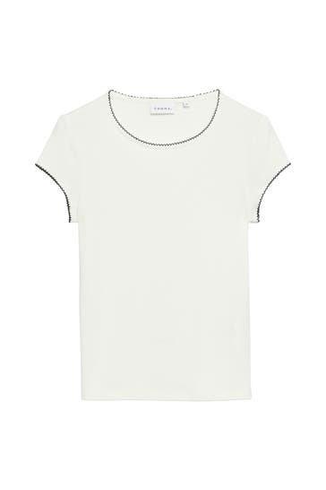COMMA, T-Shirt 0120_creme