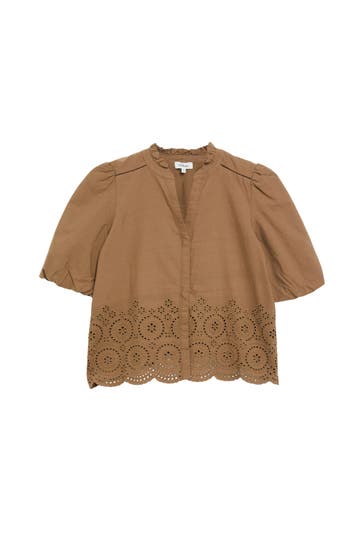 S.OLIVER Blusenshirt 8918_braun