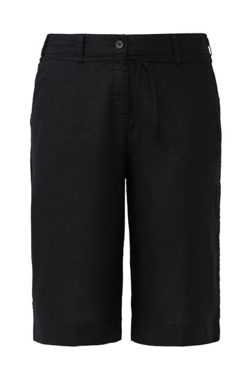 S.OLIVER Short 9999_schwarz Tapered