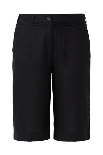 S.OLIVER Short 9999_schwarz Tapered