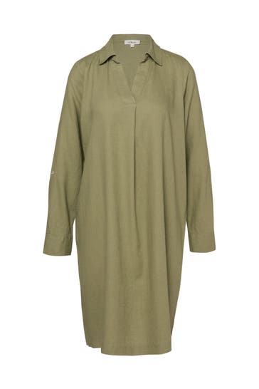 S.OLIVER Midikleid 7900_olivgrün