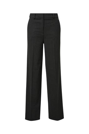 COMMA, Stoffhose 93W4_anthrazit Tapered