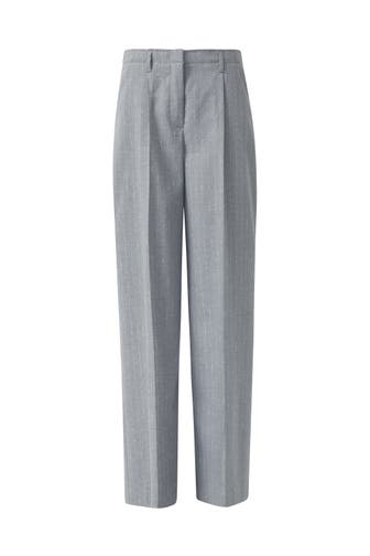COMMA, Stoffhose 94G2_grau meliert Tapered