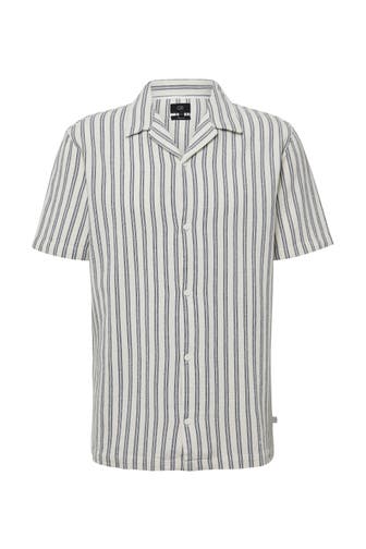 QS BY S.OLIVER Kurzarmhemd 02G0_ecru Regular Fit