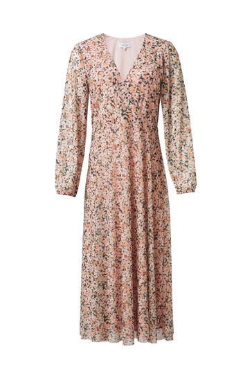 COMMA, Midikleid 42A8_pfirsich