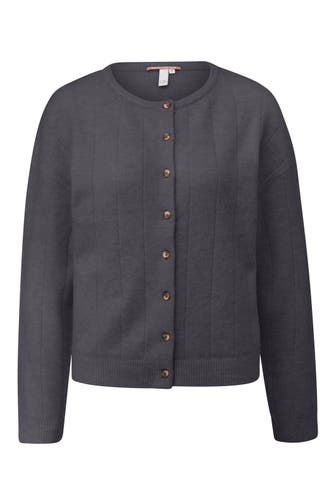 QS BY S.OLIVER Strickjacke 98W0_dunkelgrau