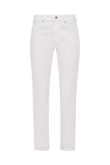 QS BY S.OLIVER Stoffhose CATIE 0100_weiß Tapered