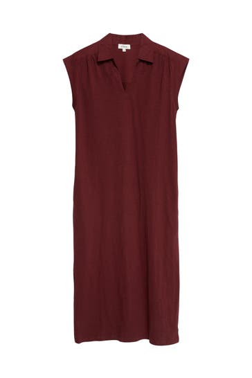S.OLIVER Midikleid 3903_bordeaux