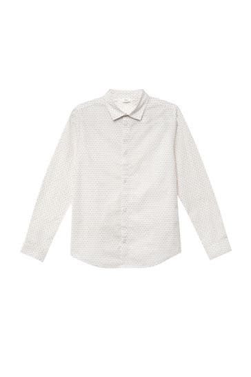 S.OLIVER Hemd 01A2_weiß Slim Fit