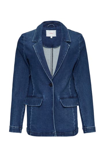 S.OLIVER Blazer 57Y5_blau