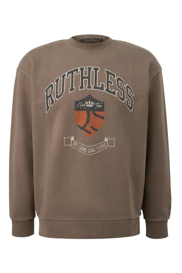 QS BY S.OLIVER Sweatshirt 89D0_braun