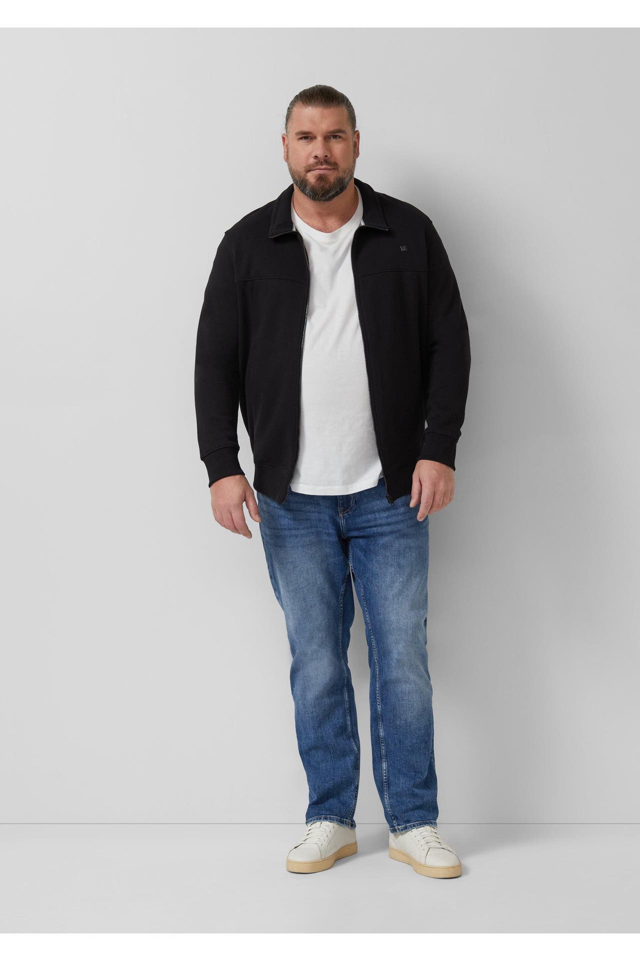 S.OLIVER Sweatjacke 9999_schwarz, Bild 1