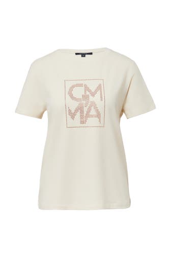 COMMA, T-Shirt 05D3_beige