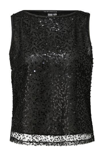 QS BY S.OLIVER Blusenshirt 9999_schwarz