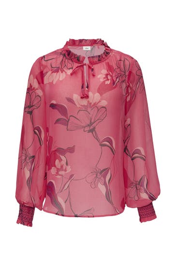 S.OLIVER Casual-Bluse 44A0_himbeere