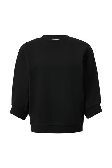 COMMA, Sweatshirt 9999_schwarz