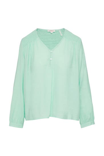 S.OLIVER Casual-Bluse 6505_minze