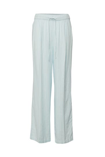 S.OLIVER Stoffhose 51H0_arktisblau Wide/ Loose Fit