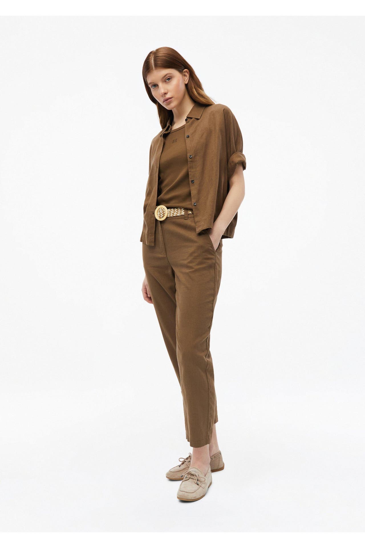 S.OLIVER Chino 8918_braun Tapered, Bild 1