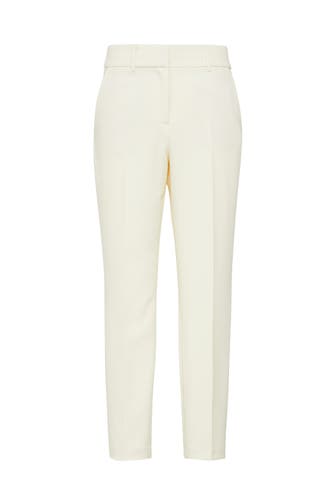 S.OLIVER Stoffhose 0200_creme Tapered