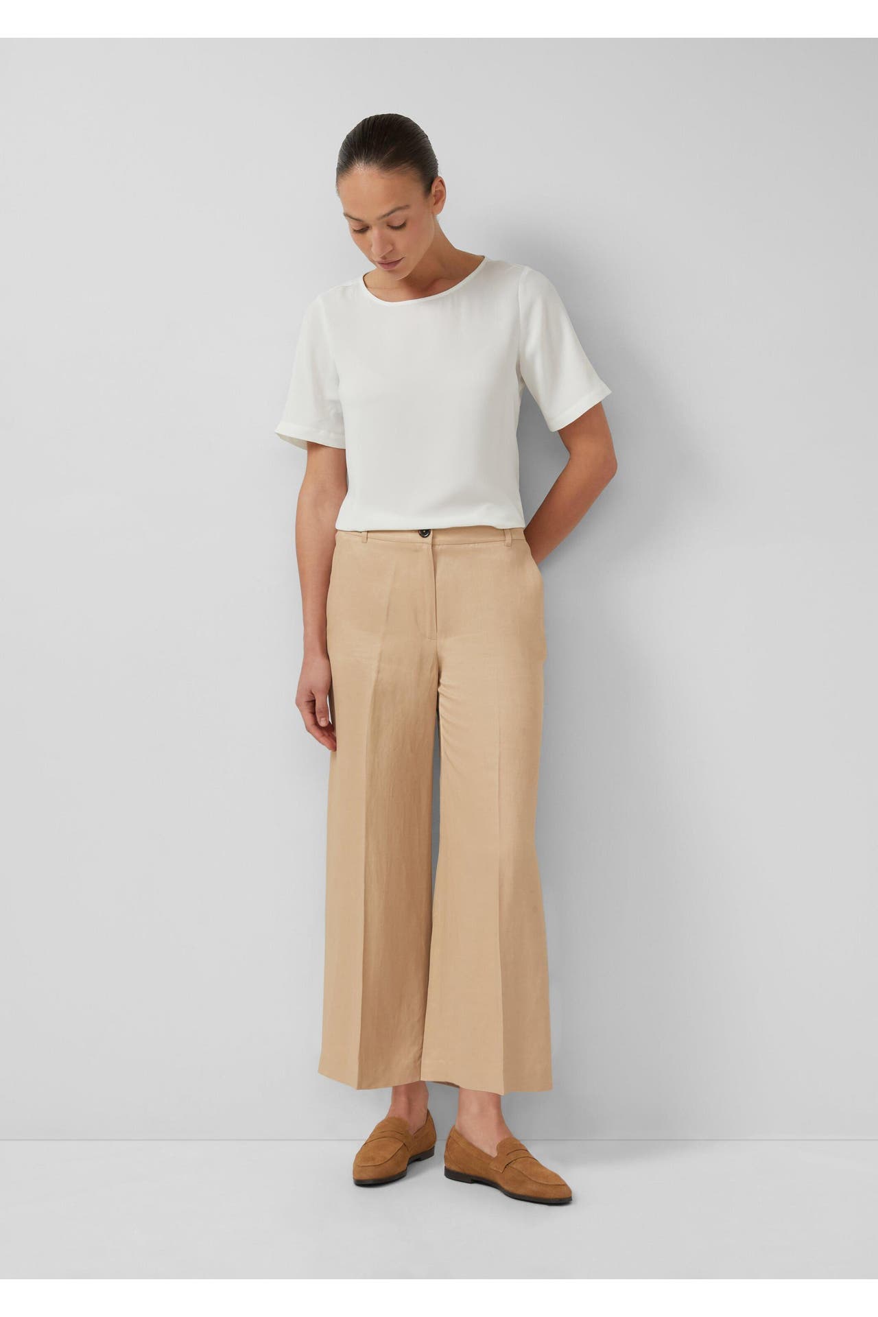 S.OLIVER Stoffhose 8411_sandstein Tapered, Bild 1