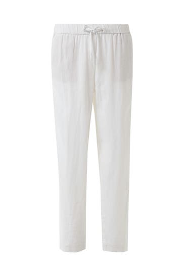 COMMA, Stoffhose 0100_weiß Tapered