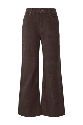 QS BY S.OLIVER Stoffhose 8945_dunkelbraun Tapered
