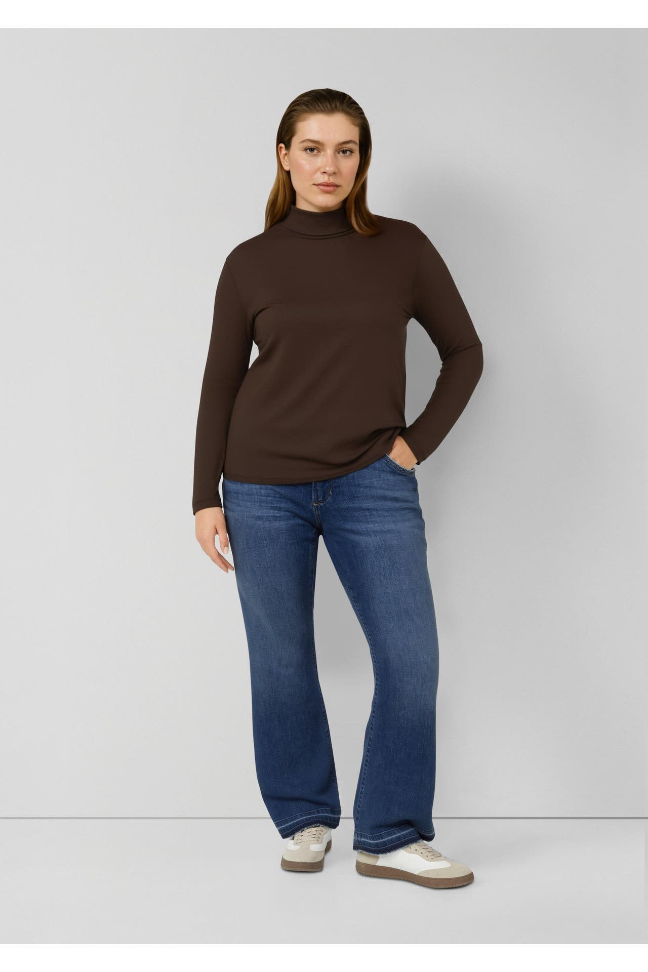 S.OLIVER Longsleeve 8945_dunkelbraun, Bild 1