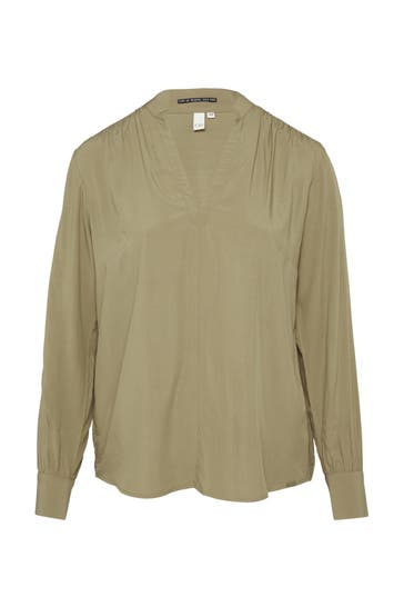 QS BY S.OLIVER Casual-Bluse 7854_tannengrün