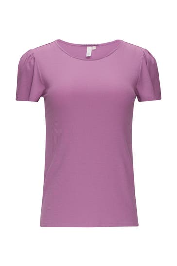 QS BY S.OLIVER T-Shirt 4721_lavendel