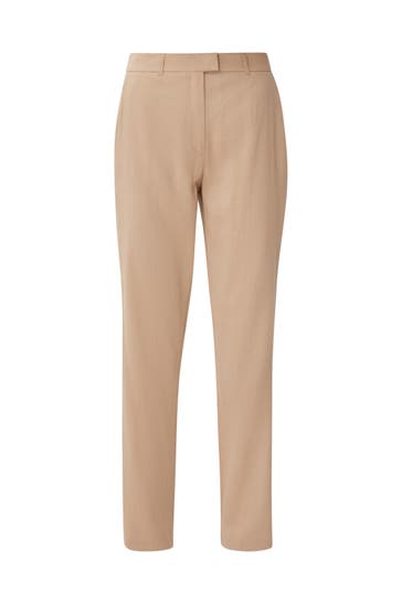 S.OLIVER Stoffhose 8403_sandstein Tapered