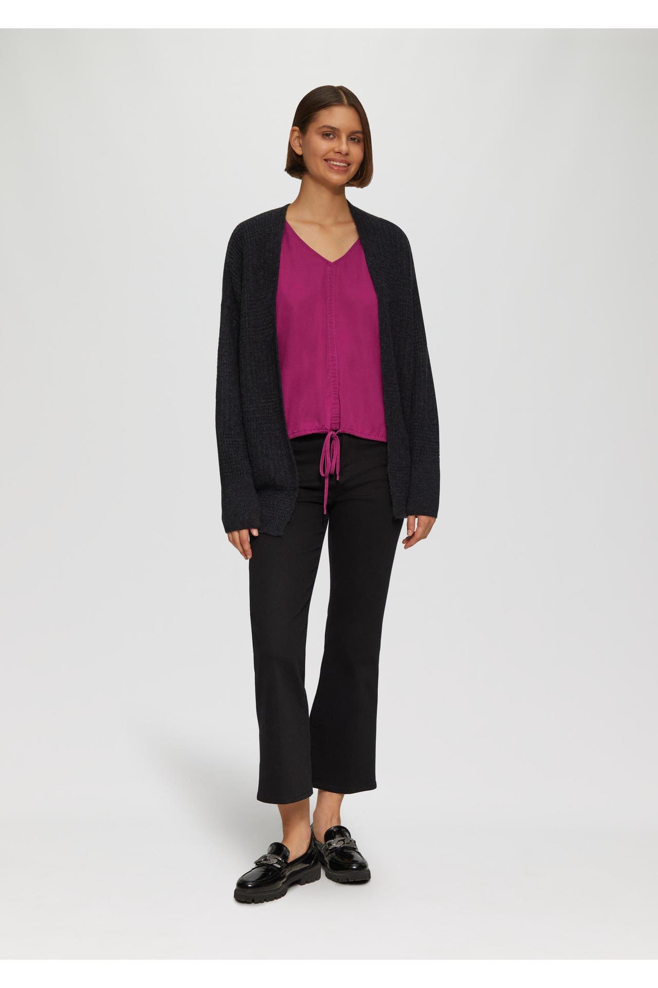 S.OLIVER Blusenshirt 4482_burgund, Bild 1