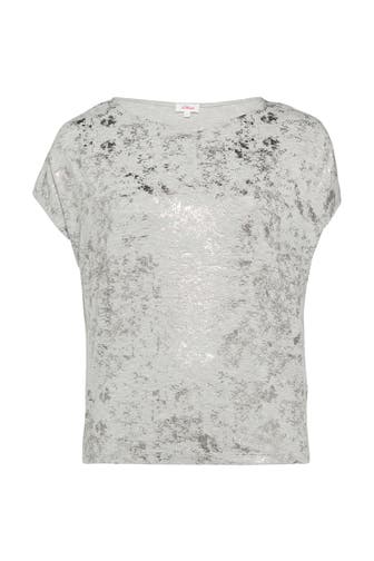 S.OLIVER T-Shirt 94D0_grau meliert