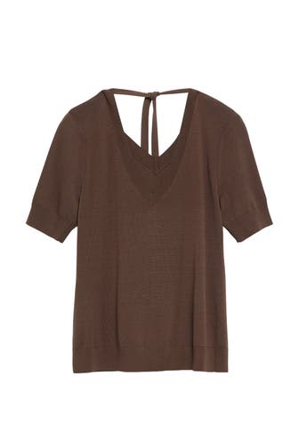 COMMA, Pullover 8943_dunkelbraun