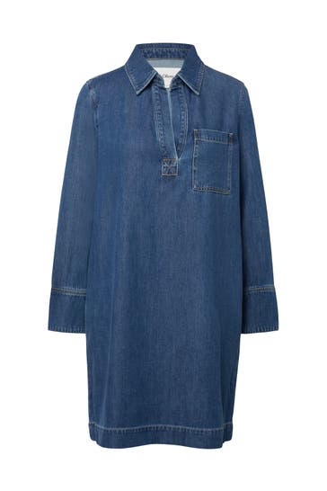 S.OLIVER Kleid 56Y1_blau