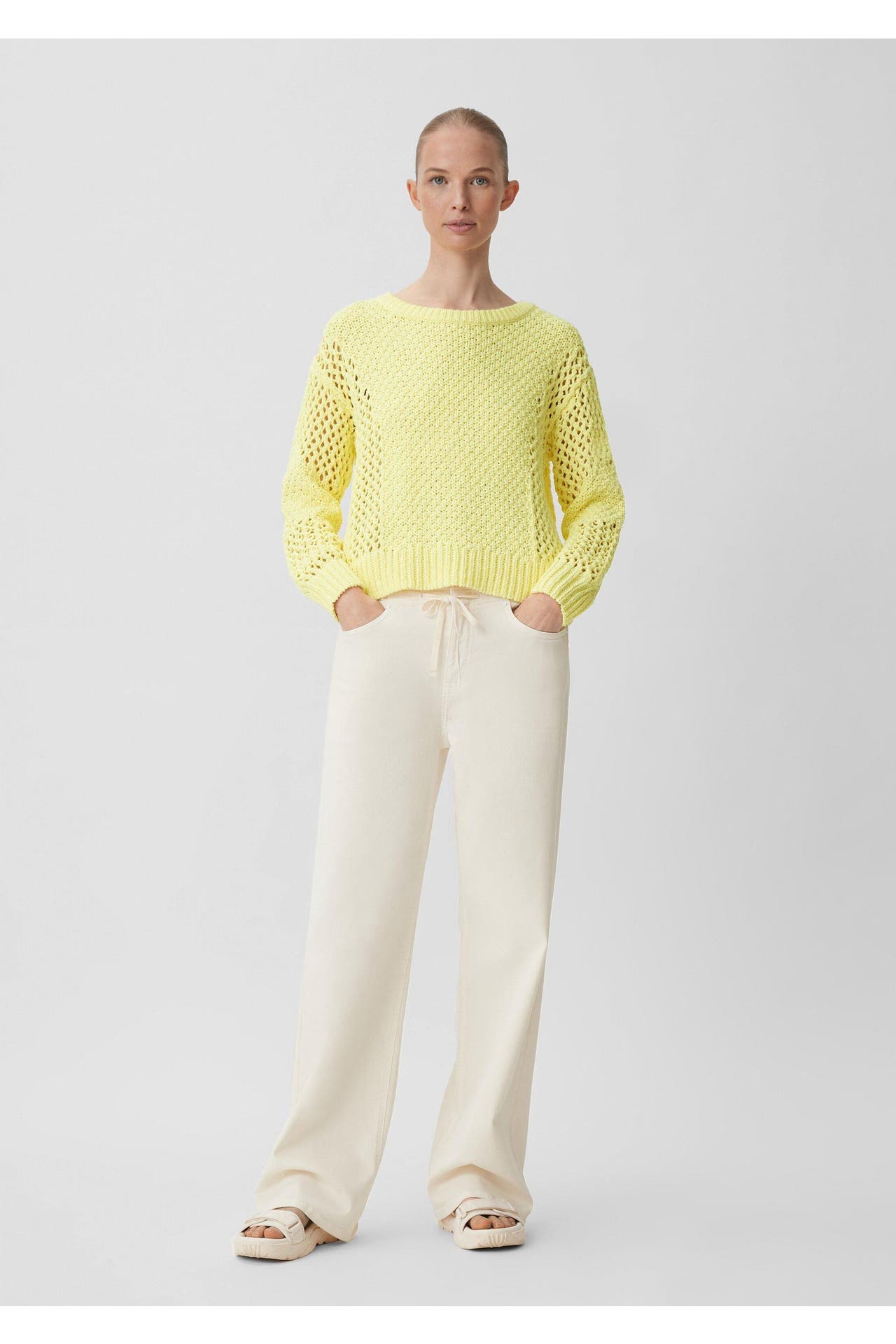 COMMA, Pullover 1135_helles zitrone, Bild 1