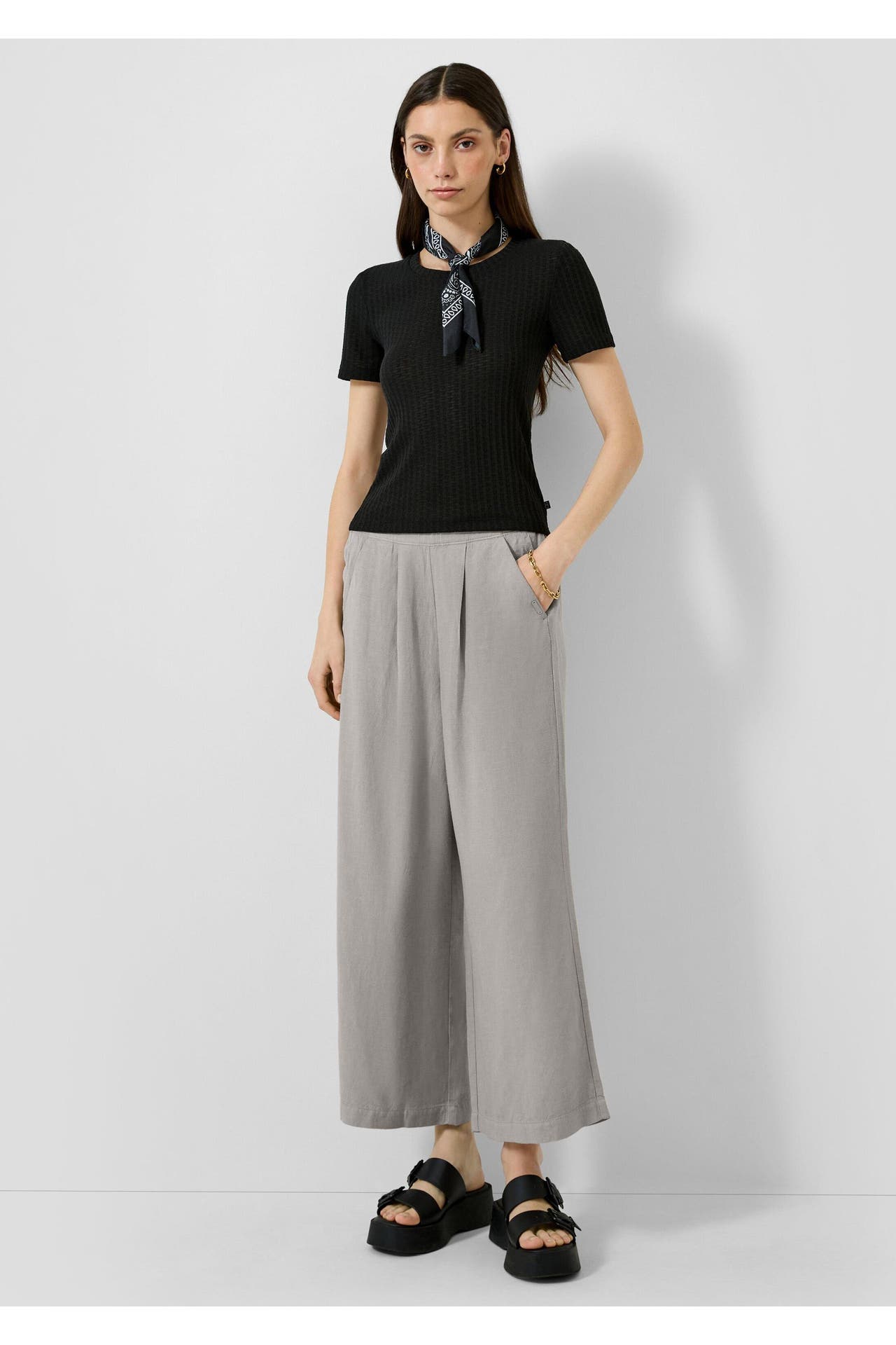 QS BY S.OLIVER Stoffhose 9613_grau Tapered, Bild 1